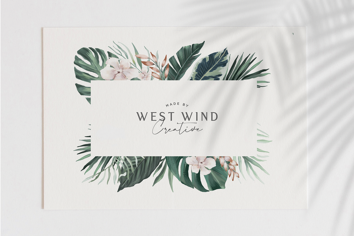 Tropicana Botanical Elements, a Graphic by Opal Creative (Photo 10 of 10)