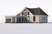 House with attic, an Architecture 3D Model by profdesign (Thumbnail 5 of 18)