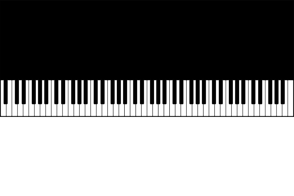 Piano Keyboard, a Graphic by Volyk (Photo 3 of 3)