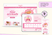 Pink Bakery Wix Website Template, a Wix Template by Template Twist Shop (Thumbnail 7 of 10)