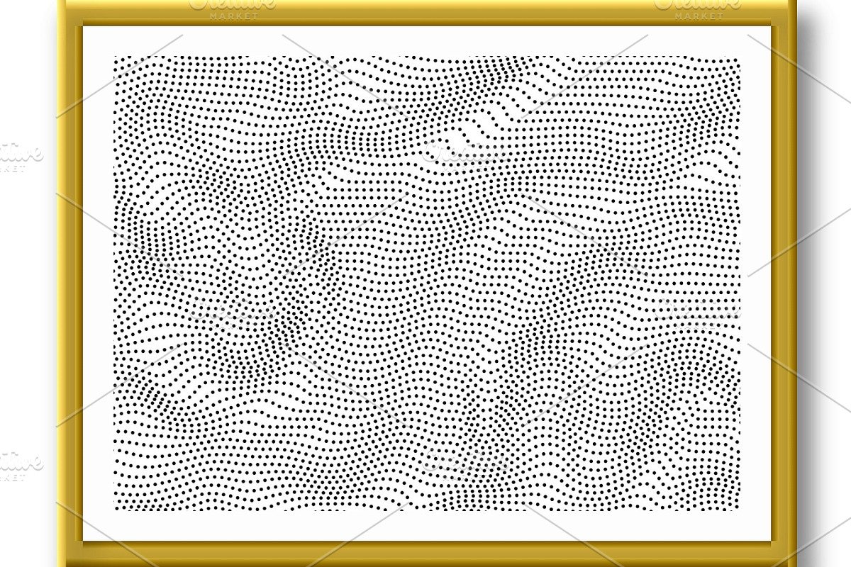 Abstract background with wavy lines, a Pattern Graphic by RODINA (Photo 2 of 3)