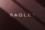 Logo Mockup Luxury Foiled on Paper, an Advertising Mockup by Asylab (Thumbnail 1 of 5)
