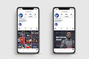 Barber Shop Salon Instagram Kit, a Social Media Template by TheBrightGrap (Thumbnail 6 of 12)