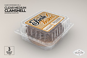 Medium Clamshell Packaging Mockup, a Product Mockup by INCDesign (Thumbnail 13 of 16)