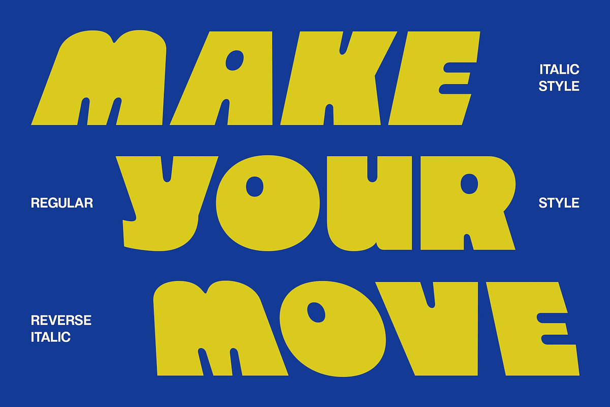 CS Modena – Bold Font, a Sans Serif Font by Craft Supply Co. (Photo 3 of 8)