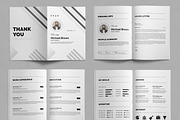 Resume Booklet Layout, a Stationery Template by ContestDesign (Thumbnail 2 of 3)