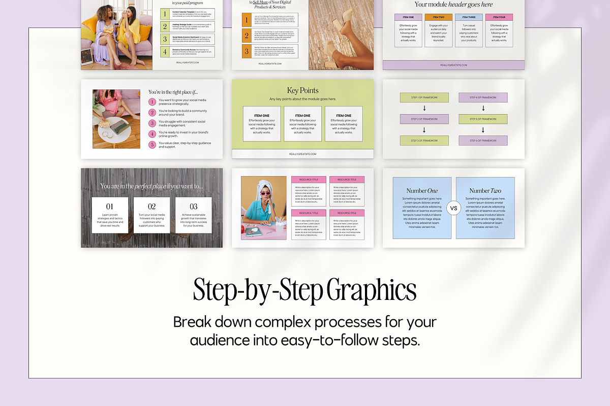Slide Deck & Webinar Canva Bundle, a Presentation Template by Fallon Gerst (Photo 13 of 20)