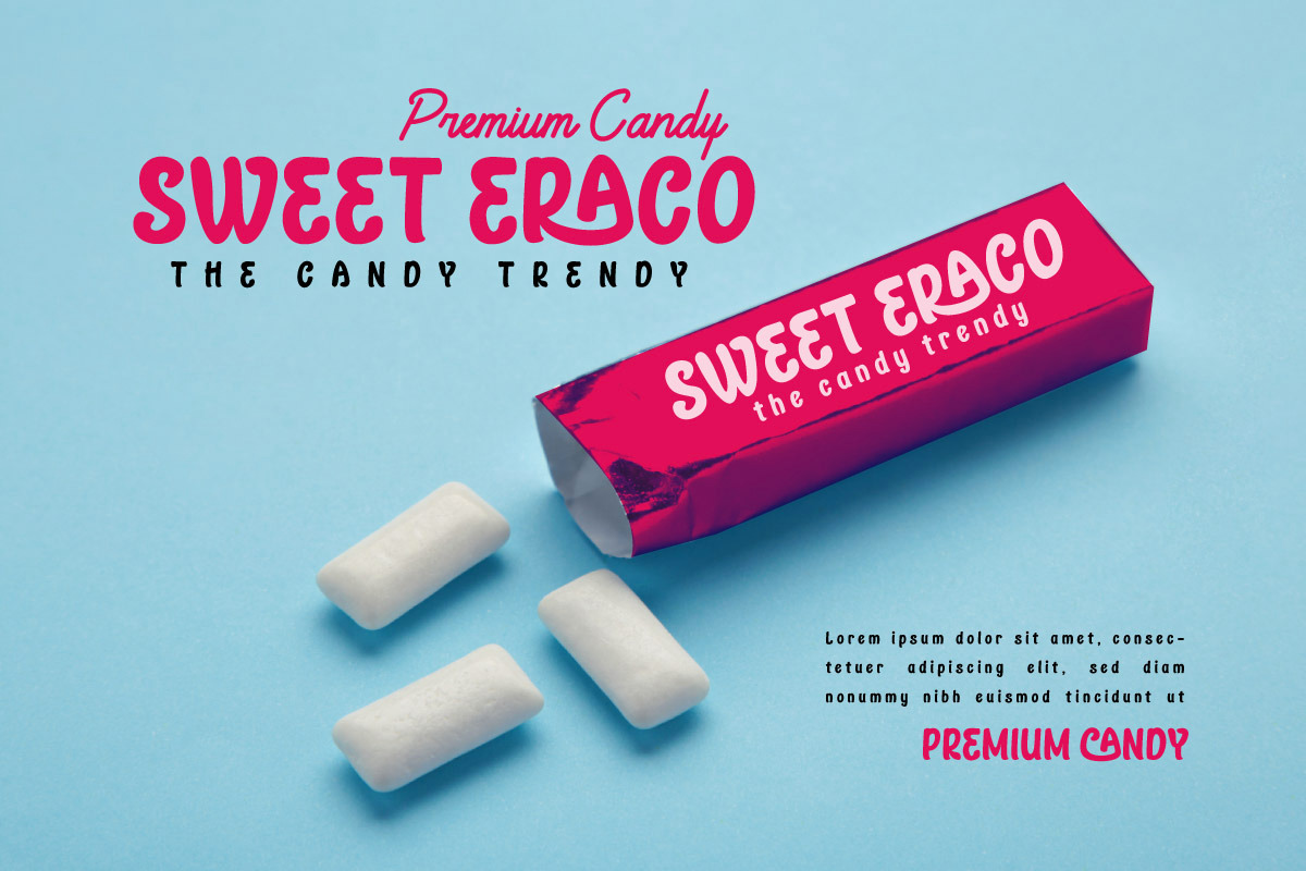Raphela - Display Font, a Sans Serif Font by twinstd (Photo 5 of 9)
