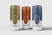 Realistic Soda Can Mockup PSD, a Cups & Container Mockup by MA-KING_ART (Thumbnail 2 of 5)