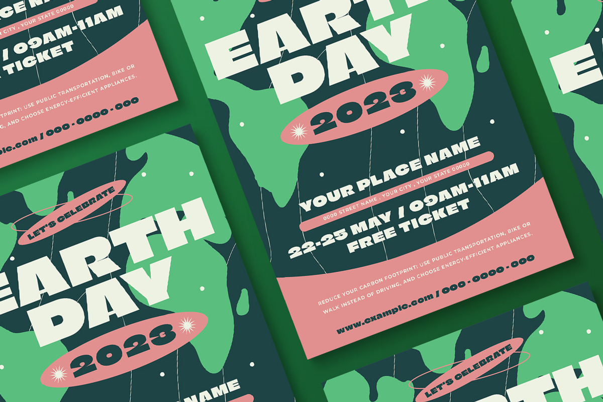 Earth Day Flyer, a Flyer Template by Tokosatsu (Photo 3 of 3)