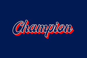 Boston Baseball Script Font