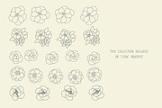 Procreate Floral Brushes, a Brush Add-On by Little Nordic Atelier (Thumbnail 3 of 5)