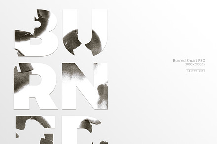 Burned Smart PSD Vol. 1