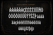 Nostic Runic - Mystic Display Font, a Serif Font by overlaytemplates (Thumbnail 5 of 5)