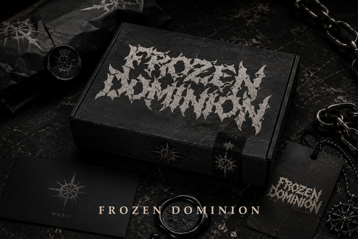 Nordic Frost | Black Metal Font, a Symbol Font by Masyafi Studio (Photo 7 of 9)
