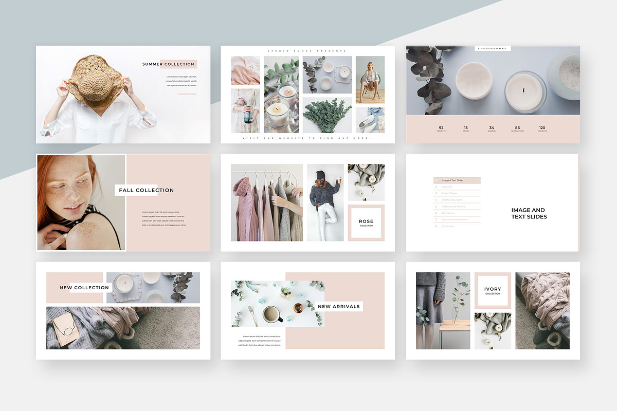 Magnolia PowerPoint Presentation, a Presentation Template by Studio Sumac (Photo 3 of 8)
