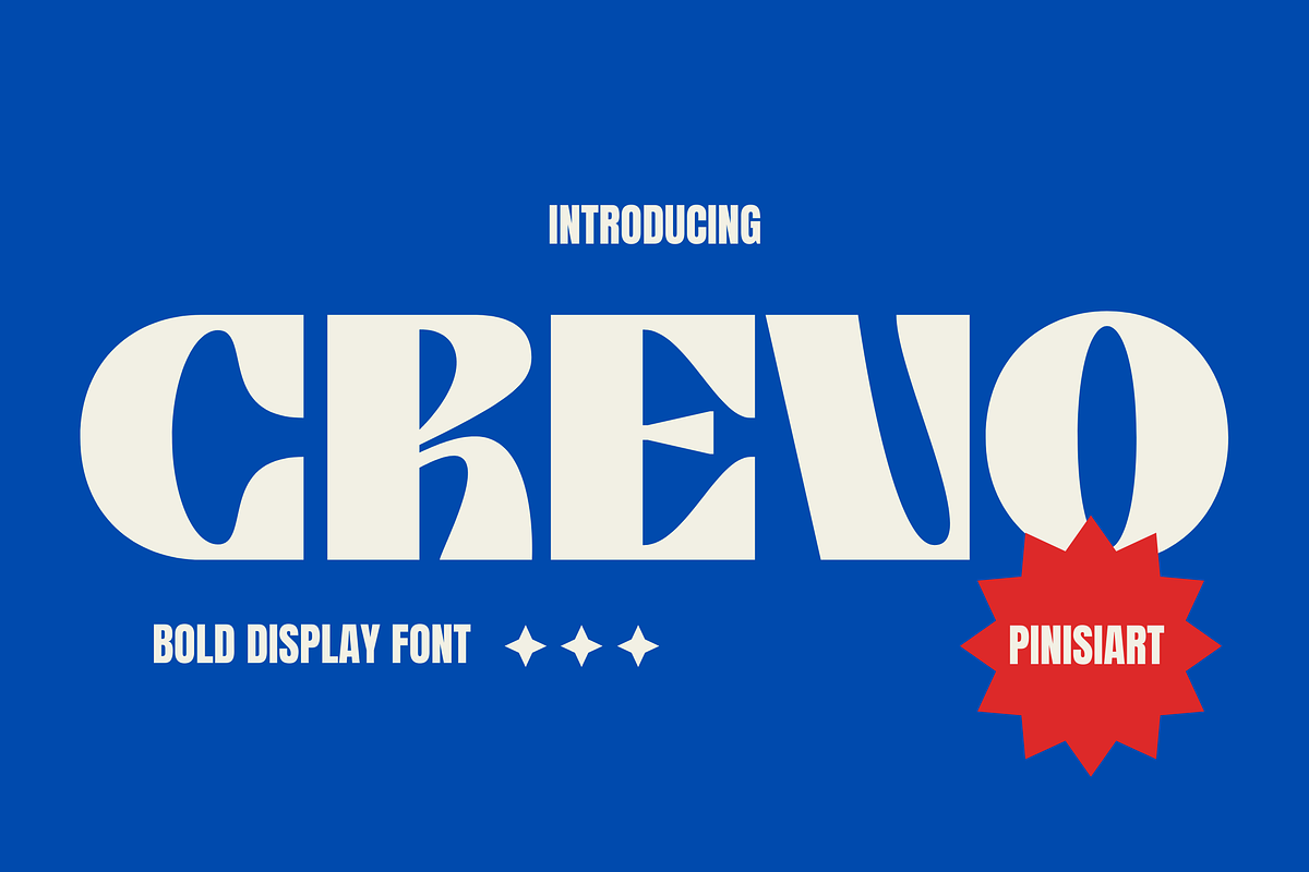 CREVO, a Serif Font by Pinisi ART (Photo 1 of 10)