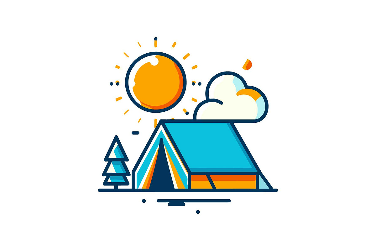 Outdoor Camping Icon Pack, an Object Graphic by Designs_River (Photo 8 of 13)