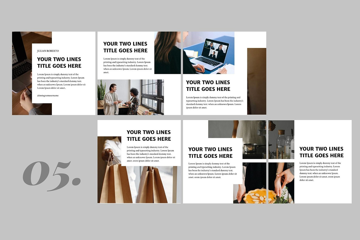 Instagram Carousel Vol. 6 | CANVA, a Social Media Template by bonadigitals (Photo 7 of 7)