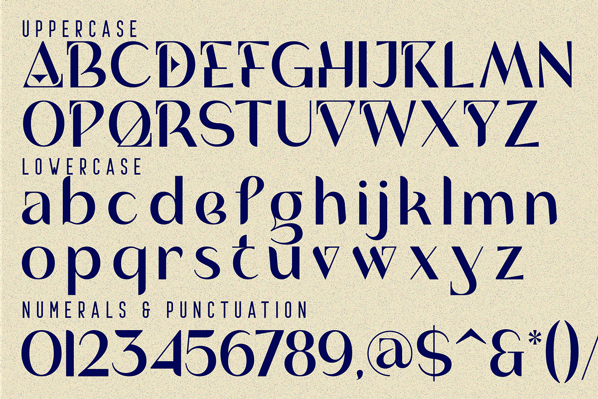 Created Aesthetic - Modern Sans Font, a Sans Serif Font by 177Studio (Photo 8 of 8)