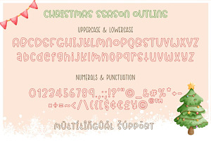 Christmas Season Handwriting Font