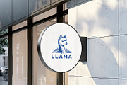 Llama Logo Design, a Branding & Logo Template by HueNestify (Thumbnail 2 of 2)