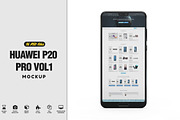 Huawei P20 Pro App Mockup Vol1, an Android Mockup by PixelMockup (Thumbnail 1 of 17)