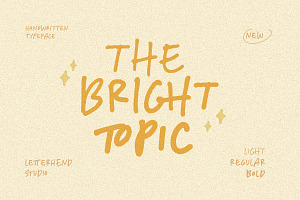 The Bright Topic - 3 Styles