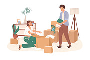 Relocation concept, a Person Illustration by Good Studio (Thumbnail 1 of 3)