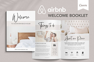 Airbnb Welcome Book Template Canva