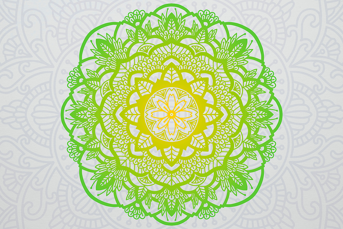 Mandalas set, a Decorative Illustration by Krolja (Photo 8 of 9)