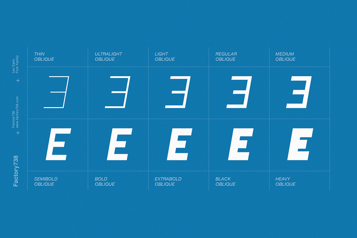 Leo Sans Oblique preview 2
