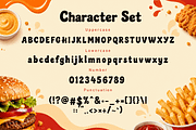 Saucy Bite - Playful Display Font, a Handwritten Font by overlaytemplates (Thumbnail 4 of 5)