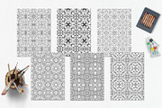 Patterns for coloring PDF,JPG vol-01, a Brochure Template by dnapslvsk (Thumbnail 3 of 6)