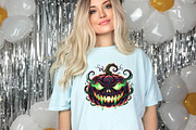 Spooky Pumpkin PNG,Halloween Pumpkin, an Illustration by designcity5 (Thumbnail 8 of 8)