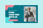 Travel Youtube Thumbnail Template, a Social Media Template by hekenostudio (Thumbnail 6 of 6)