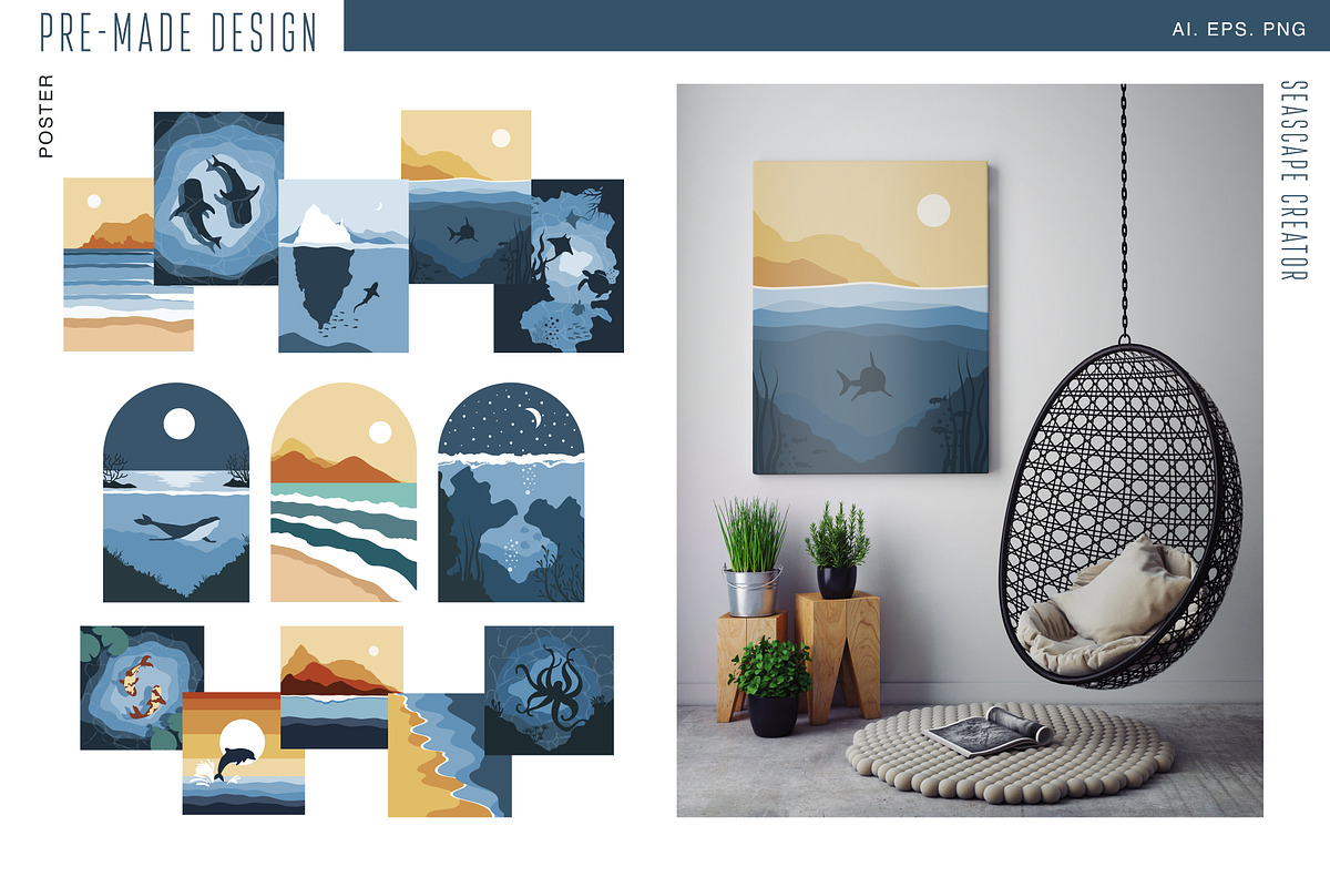 Summer vibes BUNDLE, an Object Graphic by Polli Deeva (Photo 7 of 13)