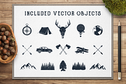 Wanderlust. 15 Double Exposure Logos, a Branding & Logo Template by Cosmic Store (Thumbnail 7 of 14)