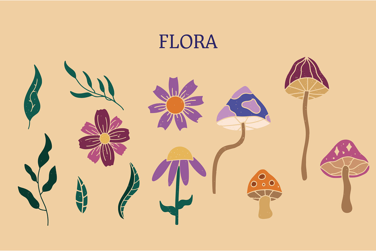 Mystical Celestial Clipart Set 2, an Object Illustration by Ginny and Sam (Photo 4 of 15)