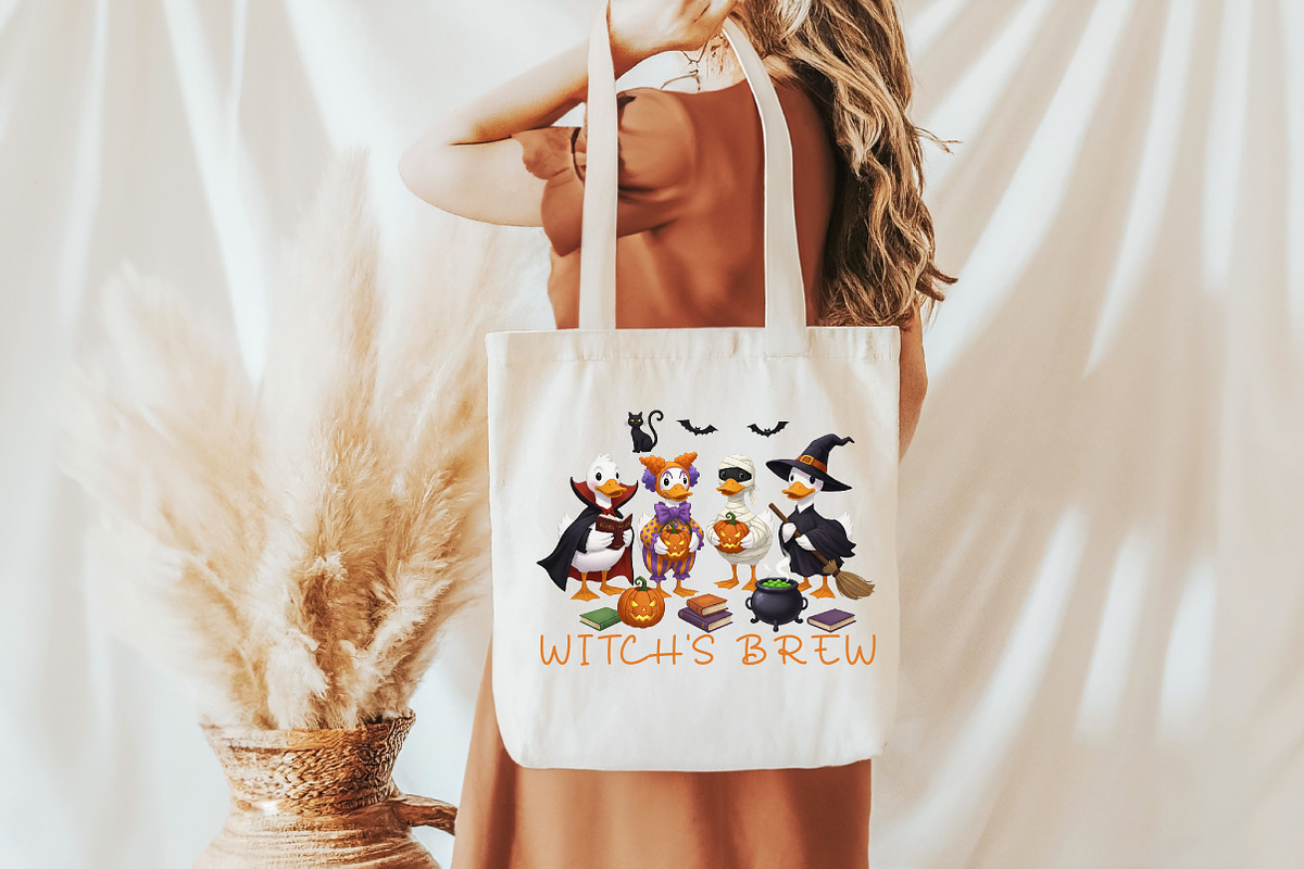 Honk Trick or Treat,Spooky Goose Png, an Illustration by DreamCafeArt (Photo 3 of 7)