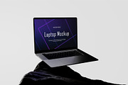Laptop Mockup, a Mac Mockup by Farabion Studio (Thumbnail 1 of 2)