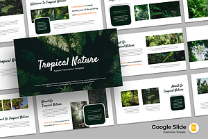 Tropical Nature - Google Slides Temp