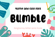 Bumble, a Sans Serif Font by Sofia Skoog (Thumbnail 1 of 11)