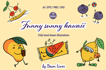 Funny Sunny Kawaii Collection