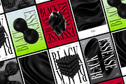 3D Black Shapes - 120 illustrations, an Object Graphic by assetpro.design (Thumbnail 2 of 15)