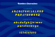 Bamboo, a Font by Incools (Thumbnail 6 of 6)