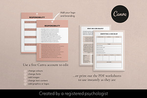 Core Beliefs Canva Template Bundle