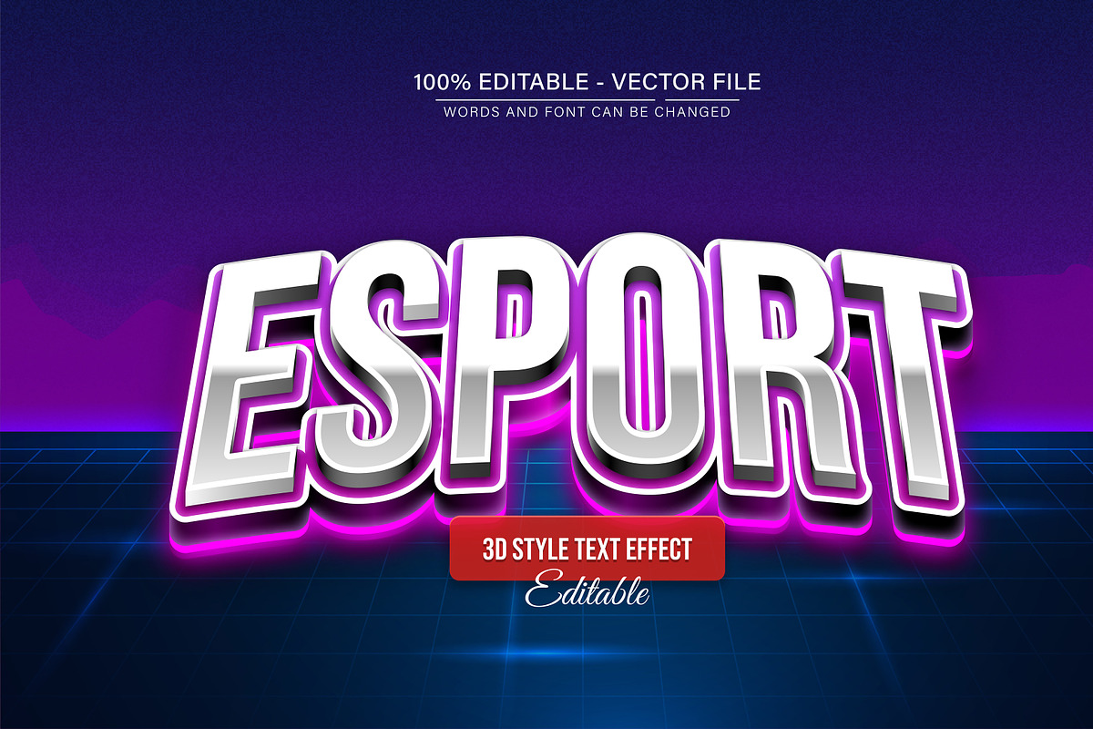 3D Text Effects Collection Vol 36, a Graphic by Aglonemadesign (Photo 6 of 9)