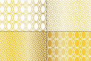 Seamless Gold Mod Geometrics, a Pattern Graphic by Melissa Held Designs (Thumbnail 6 of 6)