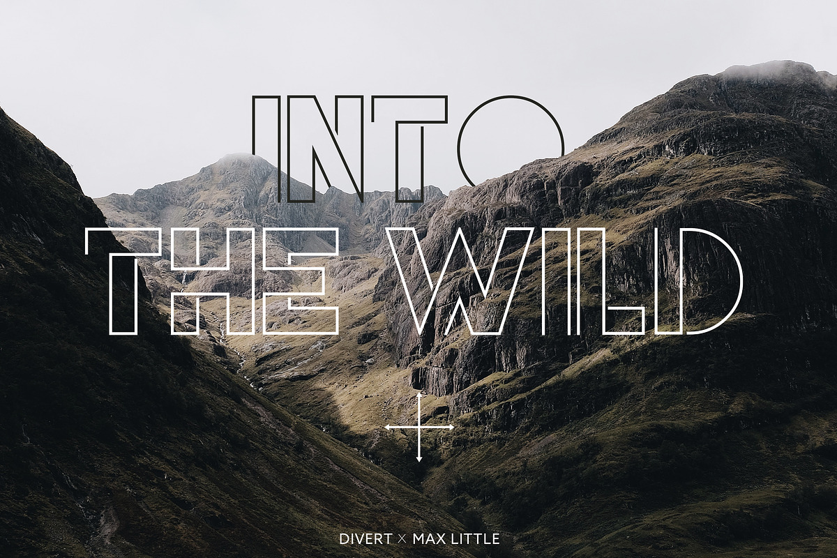 Divert, a Sans Serif Font by Little Fonts (Photo 6 of 11)